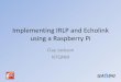 Implementing IRLP and Echolink using a Raspberry Pi the heck is a Raspberry Pi? •“Good Eats” •A small, low power single board computer –Quad Core ARM CPU –1 Gb RAM –Powered