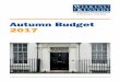 Autumn Budget 2017 - Wilkins Kennedy€¦ · 3 PERSONAL TAXATION Income tax allowances and reliefs 2018/19 2017/18 Personal (basic) £11,850 £11,500 Personal reduced by £1 for every