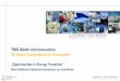TMG Markt und Innovation 25 Years Competence in … · TMG Markt und Innovation 25 Years Competence in Innovation ... hydrogen offers the best long-term hope as a storage medium 