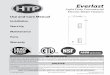 Everlast - HTP - Water and Space Heating ·  · 2018-03-27This manual must only be used by a qualified installer / service technician. ... (A combustible door or removable panel