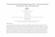 Mechanized Pedestrian for Automated Vehicle Developmentxiafz/portfolio/Mechanized Pedestrian Final... · Executive Summary The Mechanized Pedestrian for Automated Vehicle Development