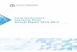 Local Government Standards Panel Annual Report … Government Standards Panel – Annual Report 2016-17 - Page 7 Disciplinary Framework The Official Conduct Act established what is