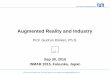 Augmented Reality and Industry - WebHomecampar.in.tum.de/.../klinker2015ismarKeynote.slides.pdf · Augmented Reality and Industry Prof. Gudrun Klinker, Ph.D. ... Augmented Reality