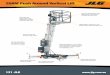 20AM Push Around Vertical Lift - Access Hire Around Vertical Lifts/JLG... · entry gate for ease of use Non-marking solid wheels for sensitive floor areas. 20AM Push Around Vertical