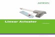 Linear Actuator - Logic Control Actuators.pdf · 2 A99LE18-1107 Regulations to Safely Operate 3. HIWIN Linear Actuators 1. A no-load operation may damage the actuator, especially