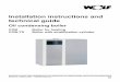 Oil condensing boiler - WOLF – Ihr Systemprofi für …en.wolf-heiztechnik.de/fileadmin/content/Downloads/...Installation instructions and technical guide Oil condensing boiler COB
