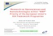 Research on Nanosciences and Nanotechnologies within “NMP ... Luis... · Research on Nanosciences and Nanotechnologies within “NMP” ... This slide does not engage the European