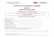 APPLICATION FORM 2015 EDUCATION - Embassy of … APPLICATION FORM, Updated September 2014 DEVELOPMENT SECTION, EMBASSY OF JAPAN, PRIVATE BAG X999, PRETORIA, 0001 259 Baines Street,