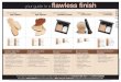 your guide to a flawless finish - victorious.irecruitmk.com · • Ideal for dry skin. ... your guide to a flawless finish ... The secret to professional makeup artistry is in the