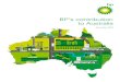 BP’s contribution to Australia · 2 BP’s contribution to Australia 3 ... and project worldwide energy and economic trends as ... involved in the highly regarded Career Trackers