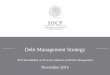 Debt Management Strategy - Front page · Debt Management Strategy ... (push and pull factors). Emerging markets have been strongly influenced by US interest rates and changes in global