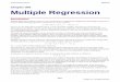 Chapter 305 Multiple Regression - ncss.com new variable, Int, is added to the regression equation and treated like any other variable during the analysis. With Int in the regression