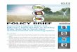 POLICY BRIEF - IGES Publication Database Holds the Key to Tackling Water Scarcity in South Asia: ... This policy brief aims to provide decision-makers