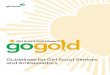 Guidelines for Girl Scout Seniors and Ambassadors · Guidelines for Girl Scout Seniors and ... The Girl Scout Gold Award is the most prestigious award that Girl Scout Seniors and
