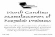 North Carolina Manufacturers of Recycled Products - …infohouse.p2ric.org/ref/03/02333.pdf · North Carolina Manufacturers of Recycled Products ... Company Information Index 
