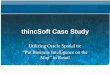 thincSoft Case Study - Oracledownload.oracle.com/otndocs/products/spatial/pdf/osuc2008... · thincSoft Case Study ... Location: The Next Frontier in Business Intelligence ... sizes,
