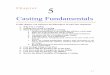 Casting Fundamentals - World Class CAD Homeworldclasscad.com/mechanical_pdf/ch 5 casting fundamentals.pdfCasting Fundamentals ... investment or die ... aided design drawing to the