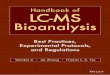 HANDBOOK OF LC-MS BIOANALYSIS OF LC-MS BIOANALYSIS Best ... 4 Current Regulations for Bioanalytical Method Validations 39 Mark E. Arnold, Rafael E. Barrientos-Astigarraga, Fabio 