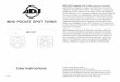 User Instructions - ProSound and Stage Lighting ??ADJ Products, LLC - - Inno Pocket Spot Twins Instruction Manual Page 2 ADJ Products, LLC - - Inno Pocket Spot Twins Instruction Manual