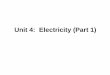 Unit 4: Electricity (Part 1) - MT Physics Portalmtphysics.weebly.com/.../8/7/39878121/s2phy_unit_4-electricity_-_pa… · Unit 4: Electricity (Part 1) ... appliance work. Electrical