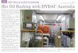 FLUID FLUSHING Hot Oil flushing with HYDAC JUNE 2016 AUSTRALIAN ENERGY REVIEW Australia HVbÂc company is confident that clients will it …
