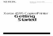 Xerox 4595 Copier/Printer Getting Starteddownload.support.xerox.com/pub/docs/X4595/userdocs/... · 1-5 Xerox 4595 Copier/Printer Getting Started 1. Product Overview No. Component