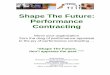 Shape The Future: Performance Contracting ·  · 2017-09-22Shape The Future: Performance Contracting ... 7 steps to becoming a performance contracting wizard....7 3. Ho, Ho, Ho 