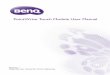 PointWrite Touch Module User Manual - BenQ · The laser curtain is a perfect plane to cover the screen in max fan ... Reflection of mask 4 Reflection of mask 2 Reflection of ... Pitch