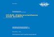 ICAO Abbreviations and Codes€¦ · ICAO Abbreviations and Codes Procedures for Air Navigation Services This edition incorporates all amendments approved by the Council prior to