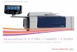 ApeosPort-V C7785 / C6685 / C5585 - Fuji Xerox C7785 / C6685 / C5585 ... * The photo shows the ApeosPort-V C7785 with HCF B1,C3 Finisher with Booklet Maker and Folder Unit CD1. 