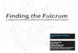 Finding the Fulcrum - University of Minnesotarp.design.umn.edu/documents/UMinn_MSRP_Presentati… ·  · 2017-11-08Source: buildingSMARTalliance, BIM-GIS initiative 2010 ... LICENSURE