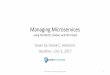 Microservices for Java Architects - RainFocus · Lab Preparation •This lab has set-up instructions on my github – …