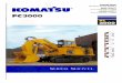 PC3000 Brochure Part 1 - Direct Mining Services€¦ · super shovel 3000 pc3000 operating weight 250-258 ton 551 1b shovel capacity 15 19.5 sae heaped backhoe capacity 15 19.5 sae