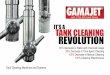 IT’S A TANK CLEANING REVOLUTION · 80% Decrease in Water and Chemical Usage 85% Decrease in Time Spent Cleaning 100% Decrease in Manual Cleaning 100% Cleaning Effectiveness Tank