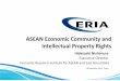 ASEAN Economic Community and Intellectual Property Rights … ·  · 2017-12-28ASEAN Economic Community and Intellectual Property Rights Hidetoshi Nishimura ... Myanmar IPR Symposium