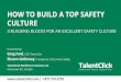 HOW TO BUILD A TOP SAFETY CULTURE - Employee …€¦ ·  · 2018-01-10HOW TO BUILD A TOP SAFETY CULTURE 3 BUILDING BLOCKS FOR AN EXCELLENT SAFETY CULTURE | 1.877.723.3778 Presented