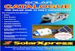SOLAR CATALOGUE - …renewableenergystudentresource.weebly.com/uploads/1/3/9/6/13968731/...SOLAR CATALOGUE THE SOLAR AND 12 VOLT SUPERSTORE Our Products and Services:?Sales?Free Quotes?Installations?Insurance