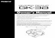 Owner’s Manual - Roland GK-3B - Full Compass Systems · the instructions below, and the Owner’s Manual. ... the nearest Roland Service Center, or an authorized Roland distributor,