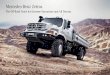 Mercedes-Benz Zetros. - Dealer of New and Used … · Mercedes-Benz Zetros. ... • Heavy-duty outer planetary axles designed for a technically possible ... routes with low height