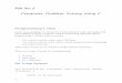 Programming Loops - University of Kashmiregov.uok.edu.in/elearningug/tutorials/7934_1_2016_161116133756.pdfThis flowchart describes the working of for ... while(num!=0); printf("sum=%d",sum