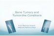 Bone Tumors and Tumor-like Conditions - Wikispacesmedicineg.wikispaces.com/file/view/bone tumors.pdf/523645006/bone... · Bone Tumors and Tumor-like Conditions. ... • Bone scan