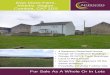 Ewe Close Farm, Arkleby, Wigton, Cumbria, CA7 2DS · Livestock farm for sales as a whole or in lots, extending to 34.49ha (85.23acres). Also offering conversion and development opportunities