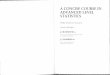 A concise course in Advanced Level Statistics (with worked examples… · 2016-05-06A concise course in Advanced Level Statistics (with worked examples) by J. Crawshaw 