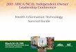 Health Information Technology Survival Guide - AHCA … Power Point.pdf · . ... •Data Rich Model of Care ... •Health information technology is essential infrastructure