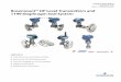 Rosemount DP Level Transmitters and 1199 Diaphragm …€¦ · Level transmitters combine world-class Rosemount pressure instrumentation with direct-mount ... impulse piping. 