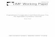 Expenditure Composition and Distortionary Tax for …€¦ ·  · 2006-07-12Expenditure Composition and Distortionary Tax for Equitable Economic Growth ... IMF Working Paper Fiscal
