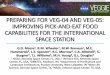 PREPARING FOR VEG-04 AND VEG-05: IMPROVING … · IMPROVING PICK-AND-EAT FOOD CAPABILITIES FOR THE INTERNATIONAL SPACE STATION ... (HACCP) Plan •Assess risks ... •Fresh vegetables