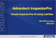 Advantech InspectorPro LabView呼叫API及COM元件advdownload.advantech.com/productfile/Downloadfile3/1-106HC9O...Advantech InspectorPro Create InspectorPro UI using LabView IAG PAE