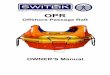 Offshore Passage Raft of the raft. Canopy zippers allow for 360 visibility. Canopy can be configured from furled to fully enclosed, or 