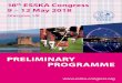 ESSKA2018 Preliminary-Programme 170x240mm 0318esska-congress.org/.../2018/01/ESSKA18_Preliminary_Programme.pdf · PRELIMINARY PROGRAMME ... The programme will offer 26 ICL in total,